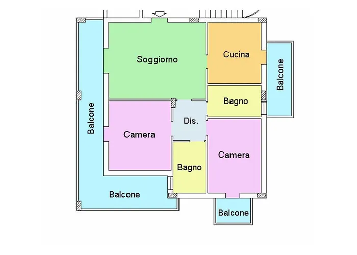 Casa Pandolfi, 90mq Con Posto Auto E Aria Condizionata * פסקרה